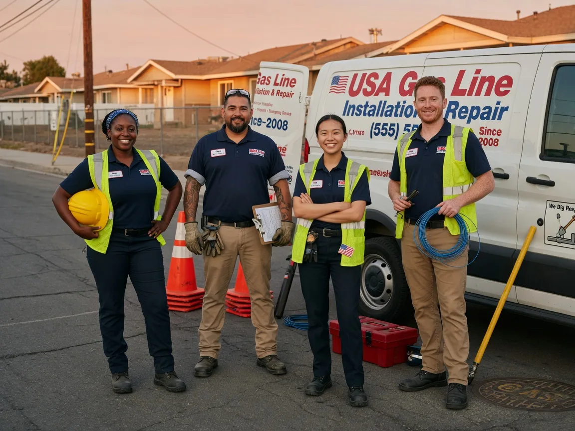 Gas Line Installation company in Kremlin, OK